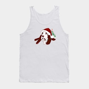 Cute Basset Hound Drawing Tank Top